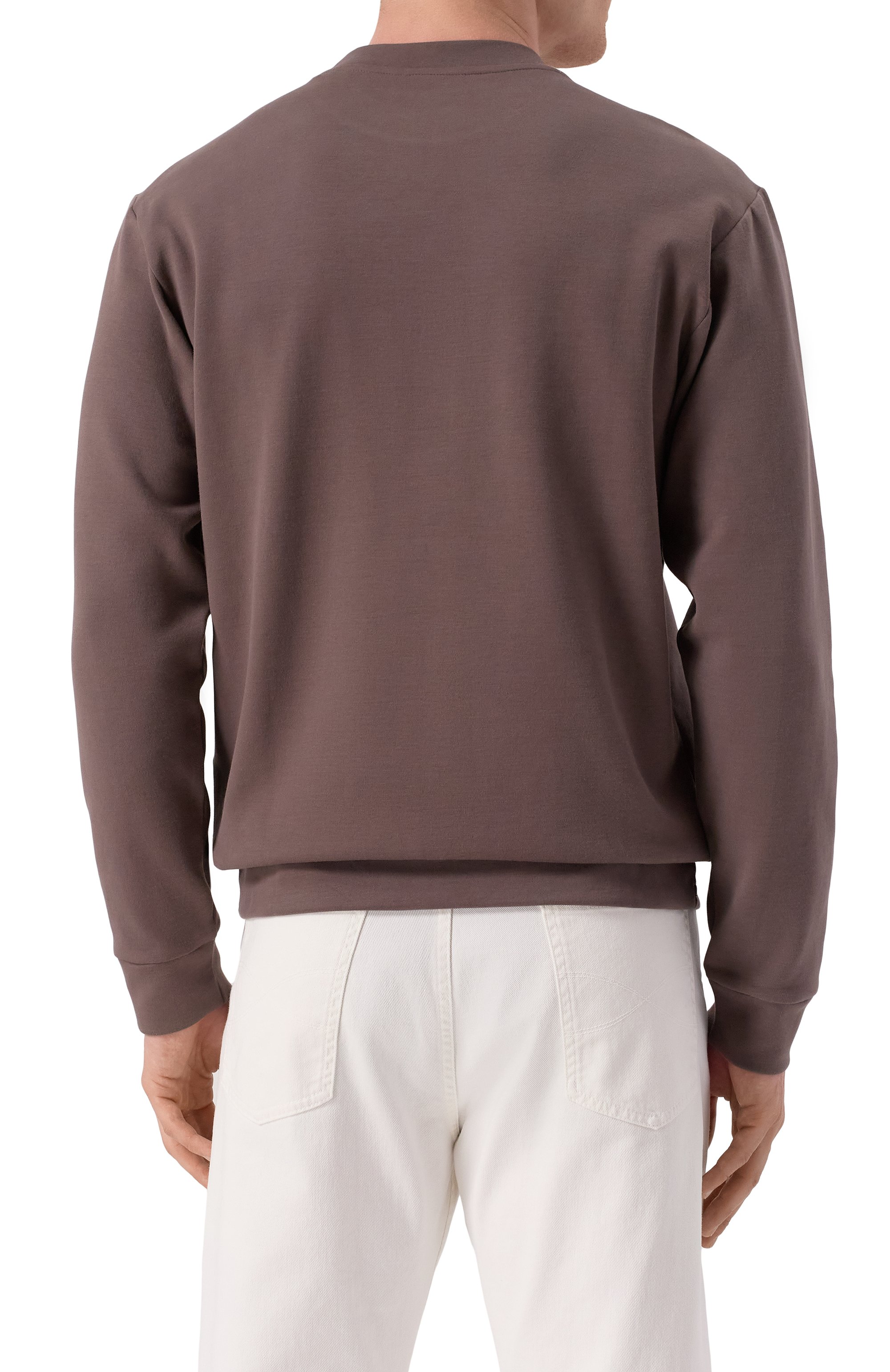 Свитшот PAUL&SHARK коричневого цвета по цене 44900 руб., арт. 15311845, фото 4 Свитшот PAUL&SHARK, арт. 15311845, фото 4