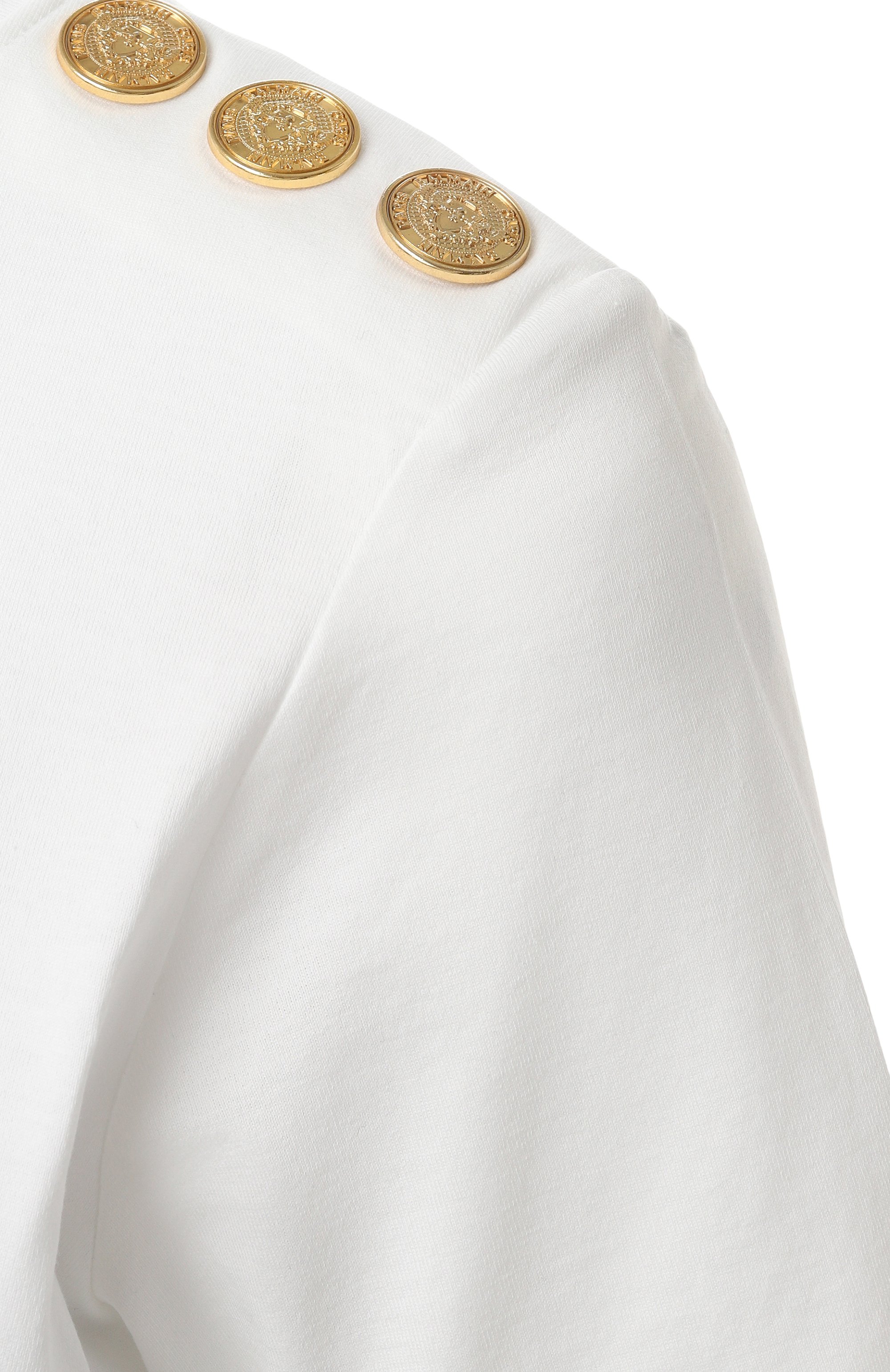 Хлопковая футболка BALMAIN, арт. BF1EF005/BB02, фото 6