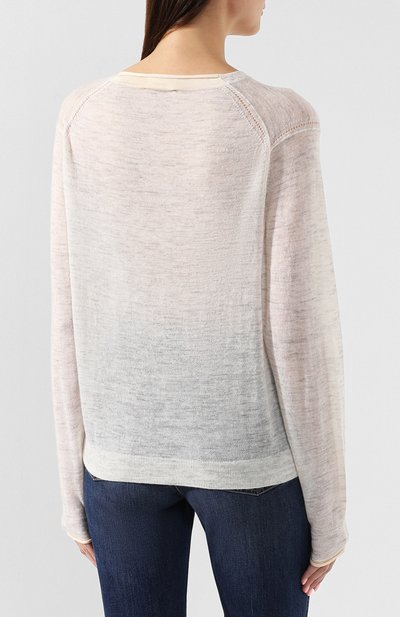 Пуловер ACNE STUDIOS белого цвета по цене 37450 руб., арт. A60055, фото 4 Пуловер ACNE STUDIOS, арт. A60055, фото 4