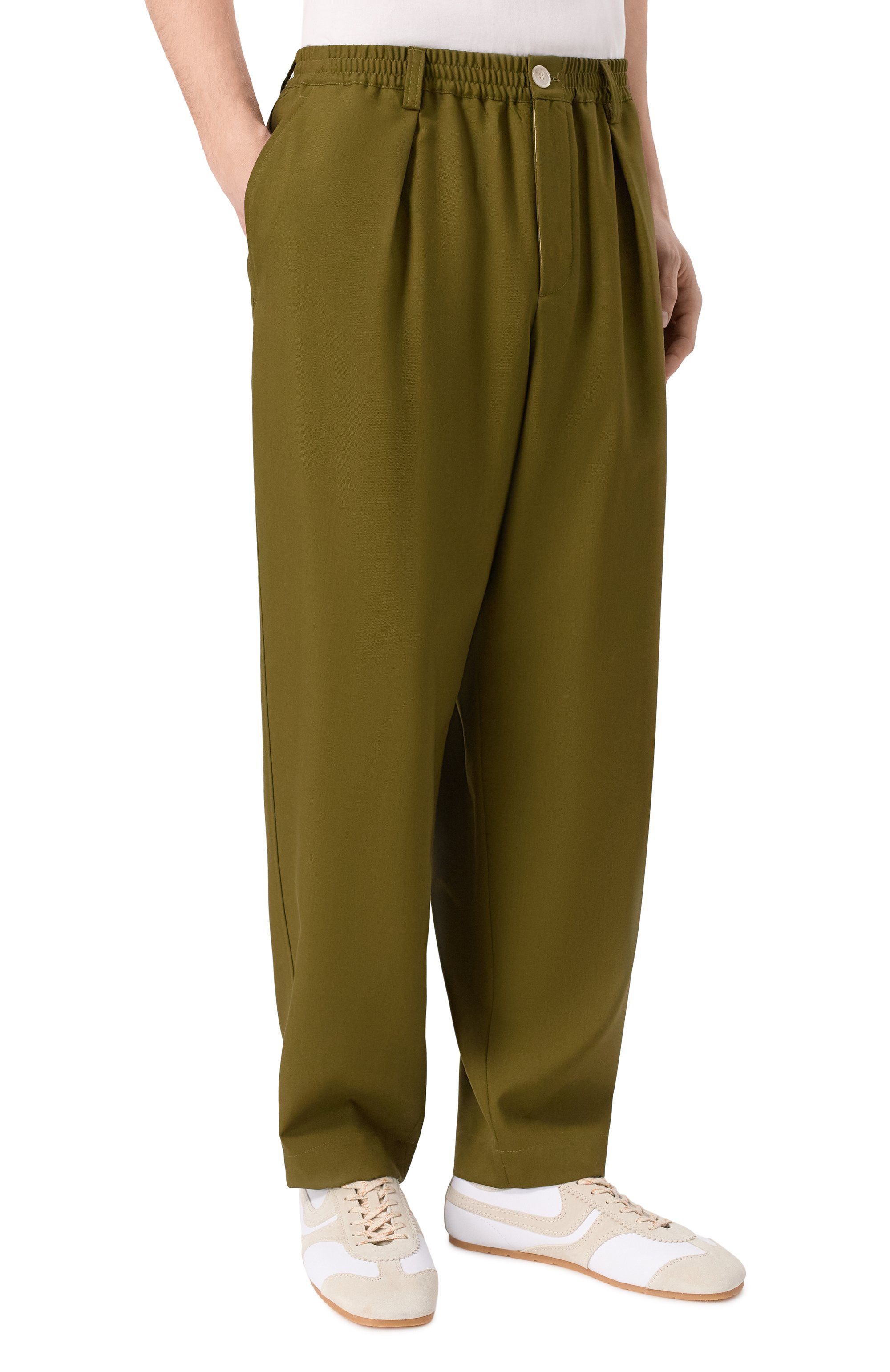 Шерстяные брюки MARNI, арт. PUMU0017U6/UTW839, фото 3