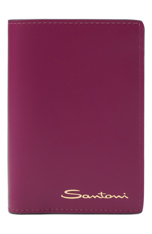 Кожаное портмоне Santoni UFPGA2581F0-AUXU/M Фиолетовый UFPGA2581F0-AUXU/M