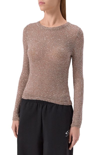 Пуловер с отделкой пайетками BALENCIAGA, арт. 813115/T7196, фото 3