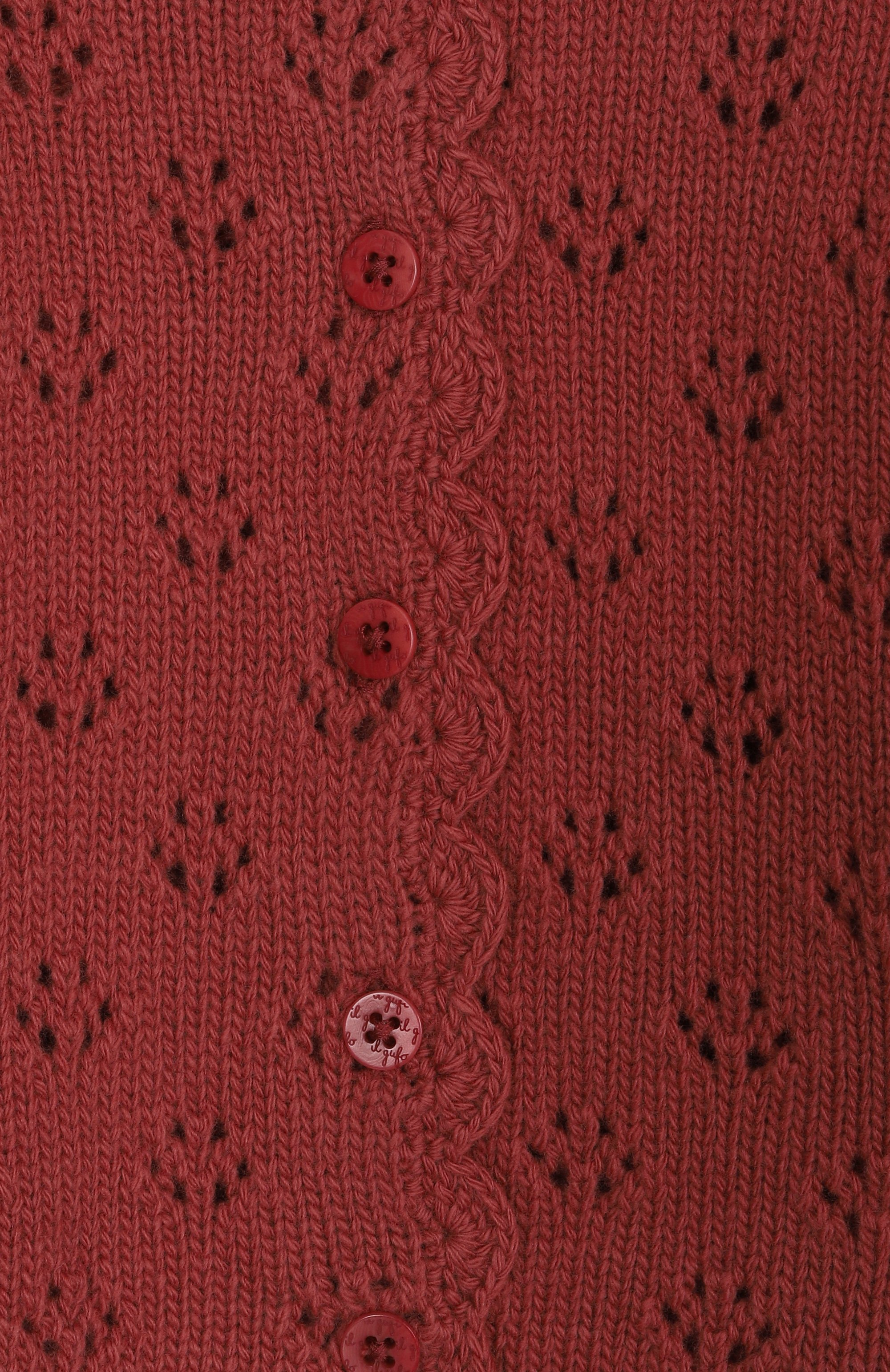 Шерстяной кардиган IL GUFO, арт. A25GGF0013EM220/2-4, фото 3