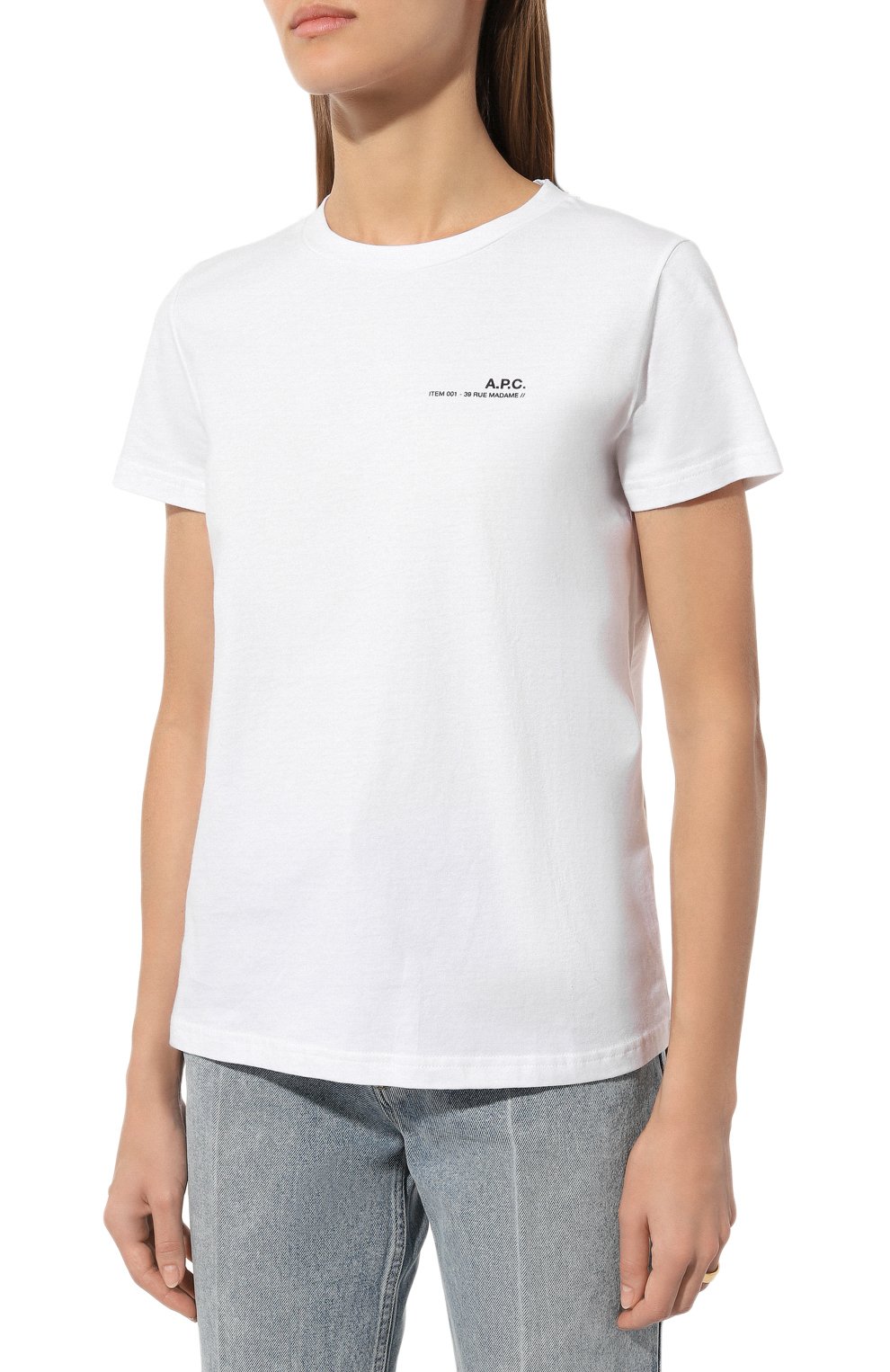 Хлопковая футболка A.P.C., арт. C0FBT-F26012, фото 3