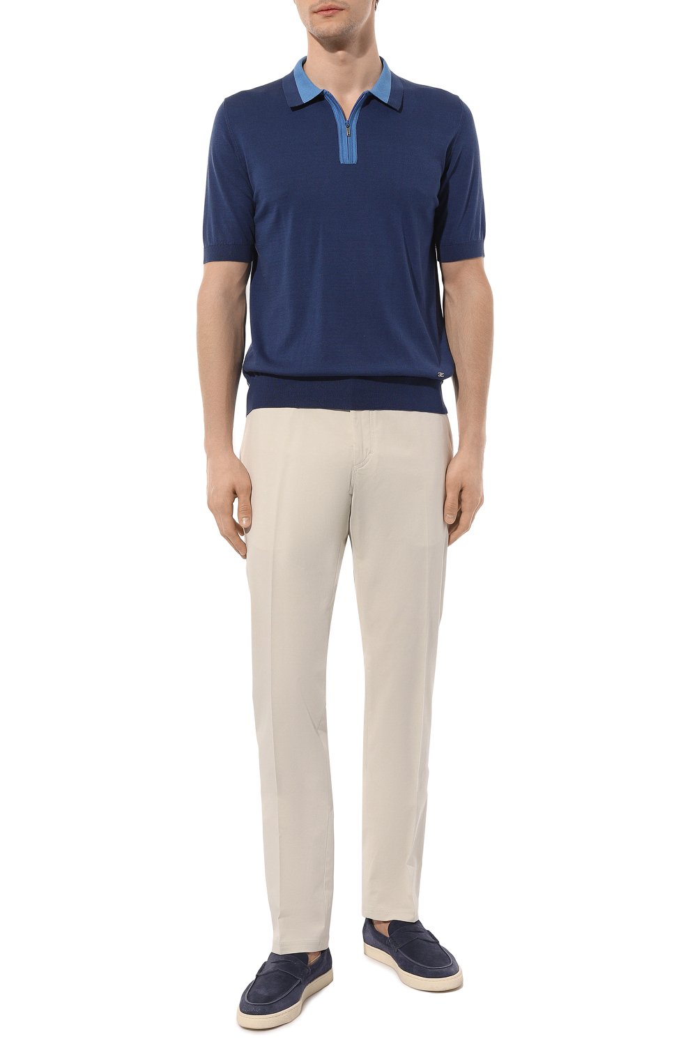 Хлопковые брюки STEFANO RICCI, арт. MBT3100030/SE68, фото 2