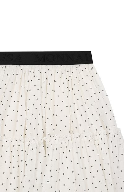 Юбка из хлопка и лиоцелла MONNALISA, арт. 11G702, фото 3