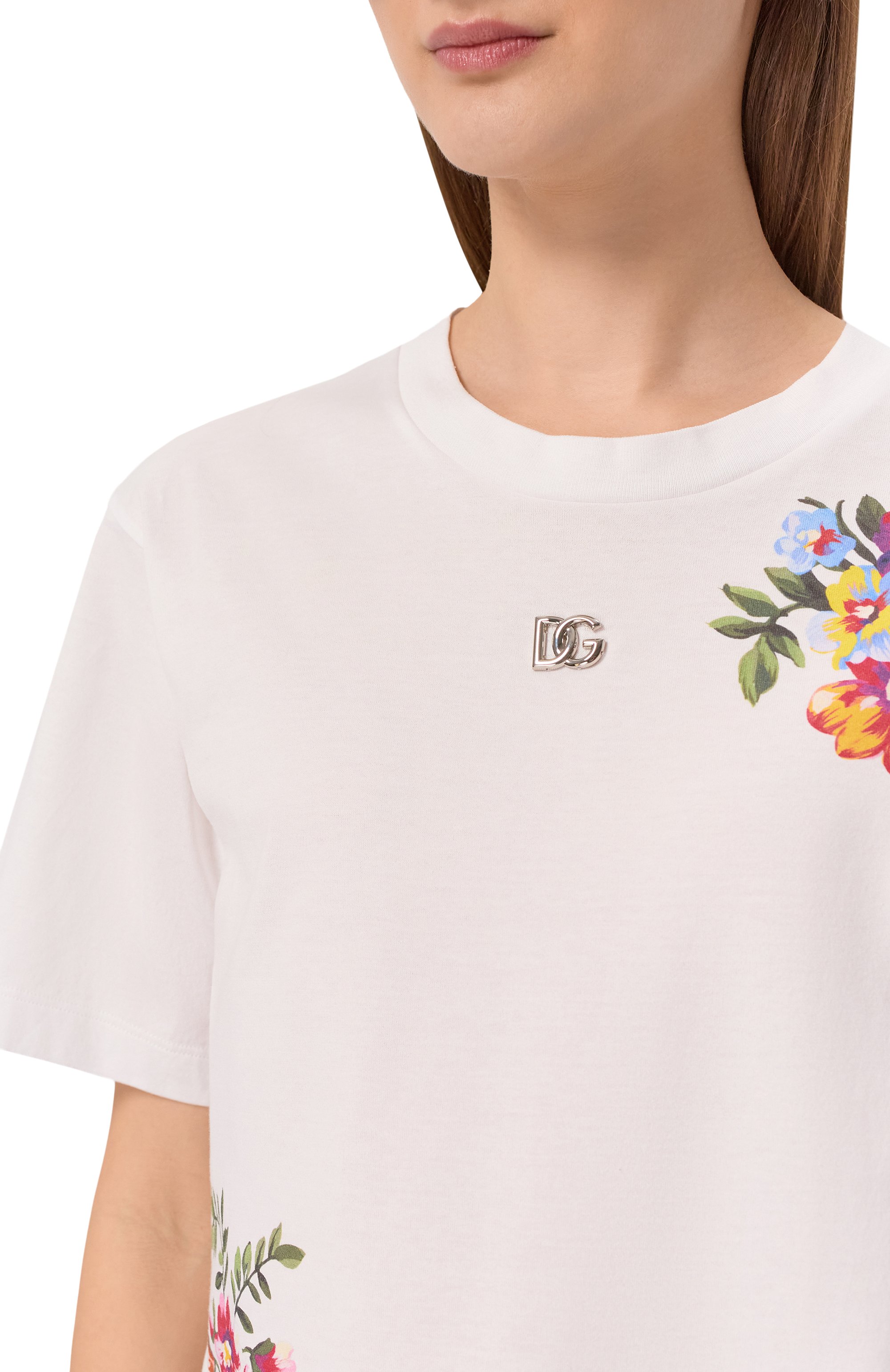 Хлопковая футболка DOLCE & GABBANA, арт. F8U04T/GDDQ0, фото 5