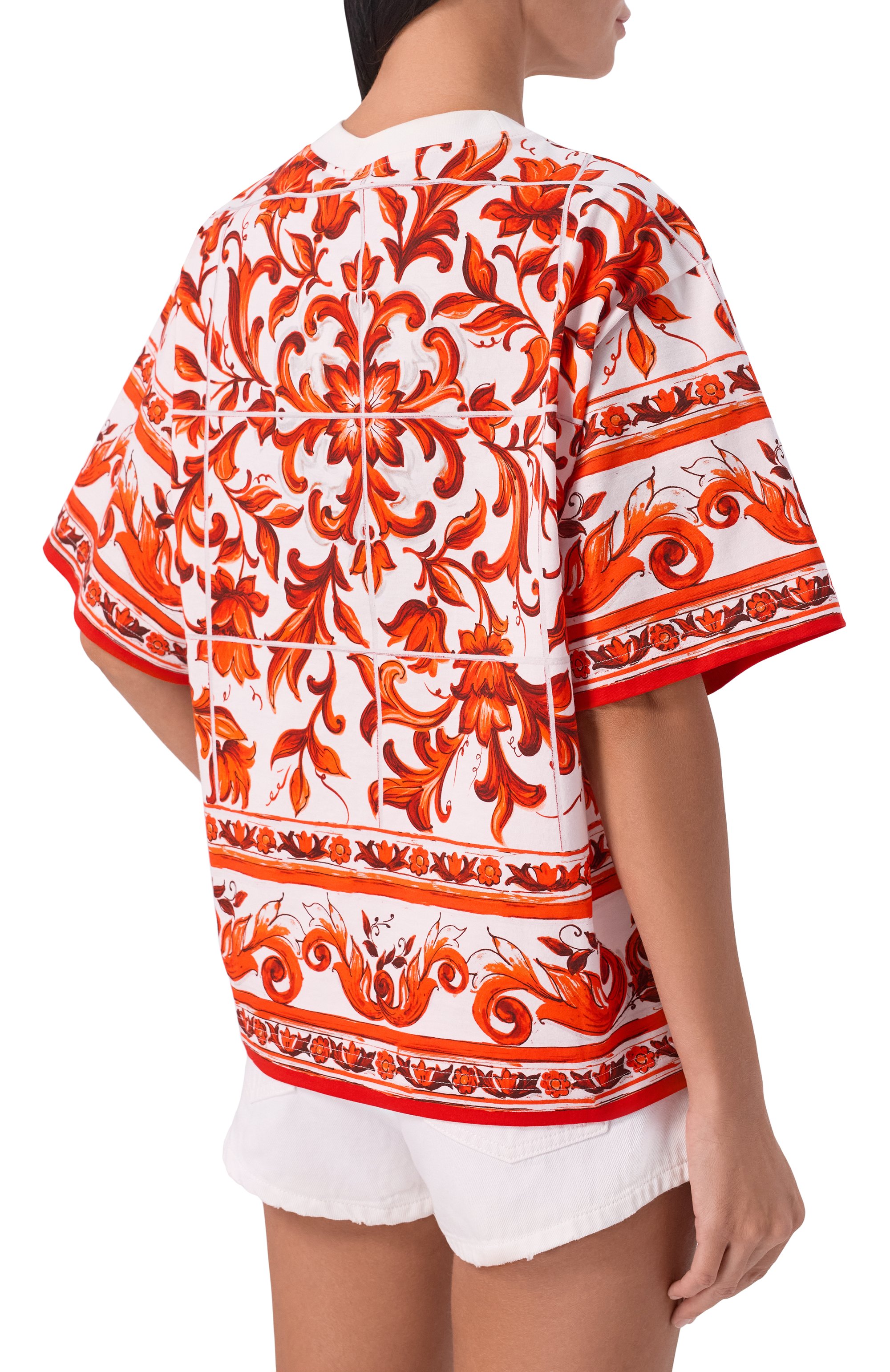 Хлопковая футболка DOLCE & GABBANA, арт. F8U10T/GDDT5, фото 4