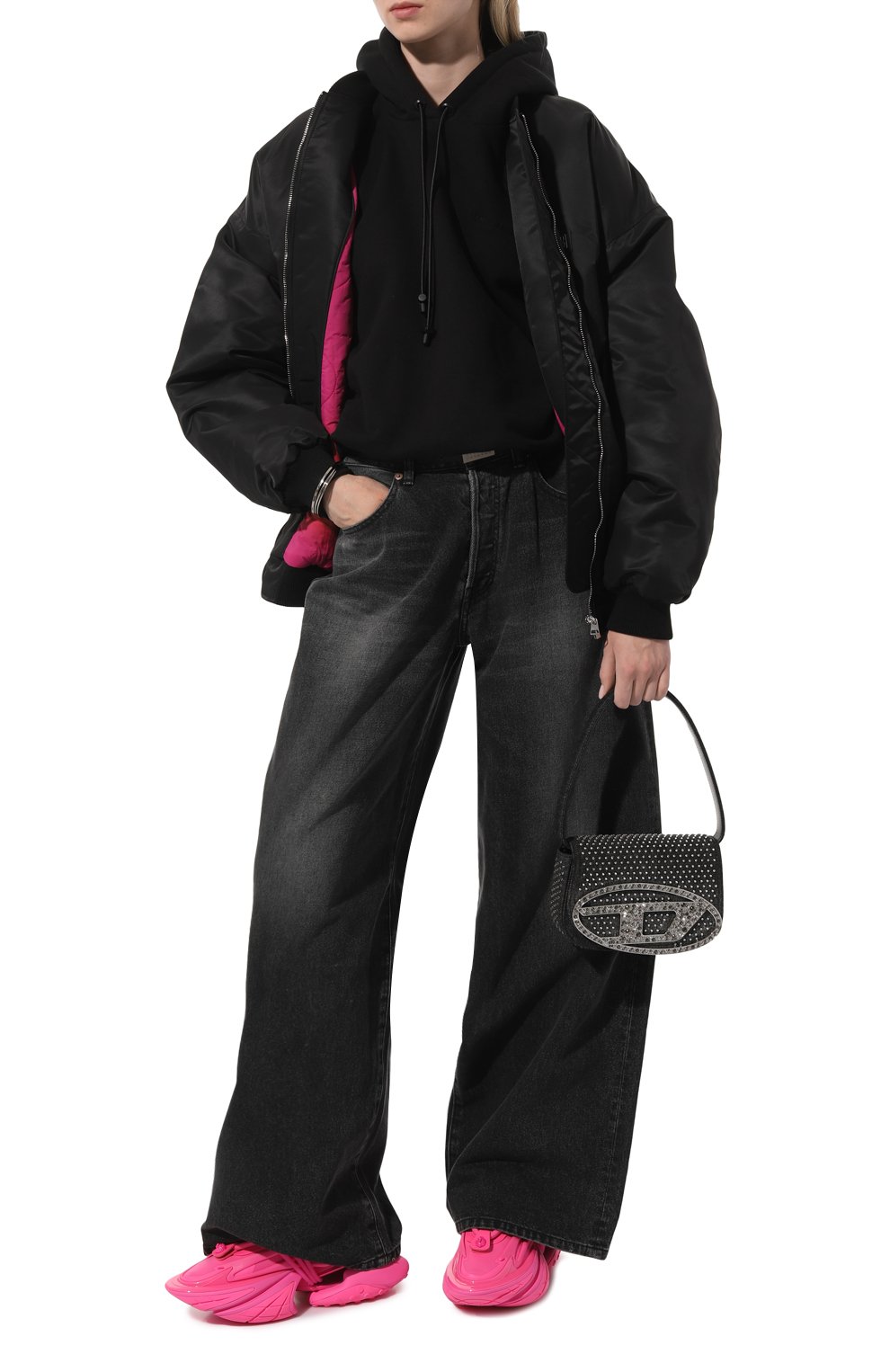 Текстильные кроссовки unicorn BALMAIN, арт. BN1VF724KJFL, фото 2