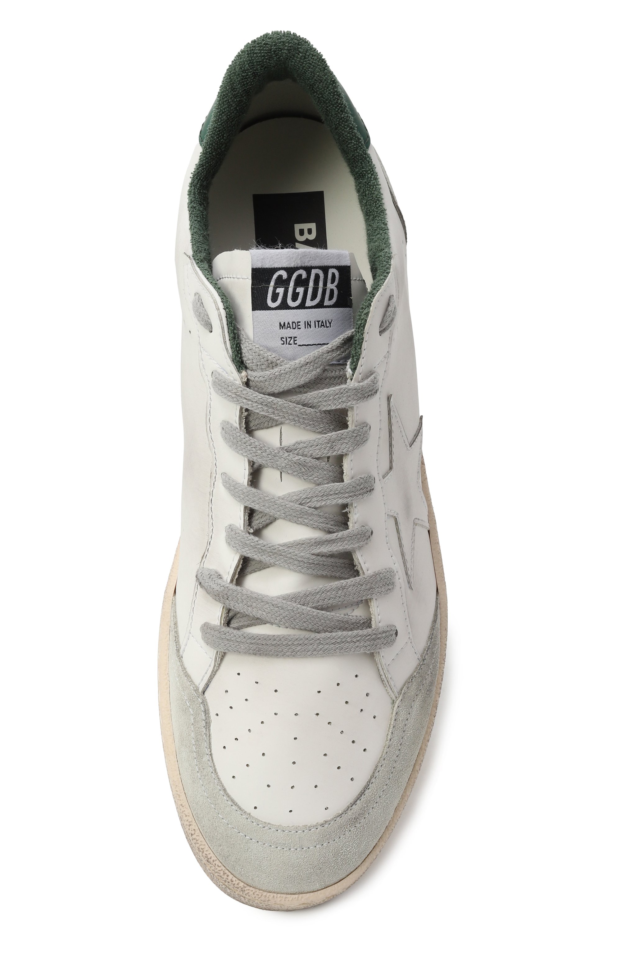 Кожаные кеды ball star GOLDEN GOOSE DELUXE BRAND, арт. GMF00117.F004746, фото 6