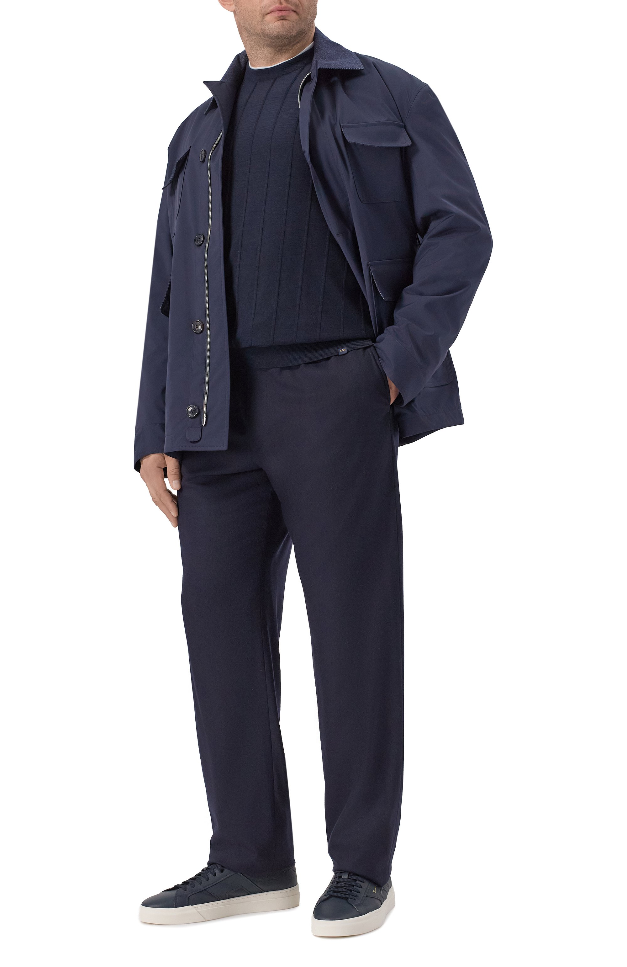 Брюки из шерсти и вискозы AGNONA, арт. T706U6E/UW014E, фото 2