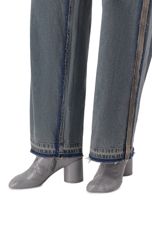 Кожаные ботильоны Anatomic MM6 S66WU0131/P7439 Серый  S66WU0131/P7439 Фото 2