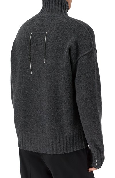 Свитер из кашемира и шерсти ISABEL BENENATO темно-серого цвета по цене 79700 руб., арт. UK22F25, фото 4 Свитер из кашемира и шерсти ISABEL BENENATO, арт. UK22F25, фото 4