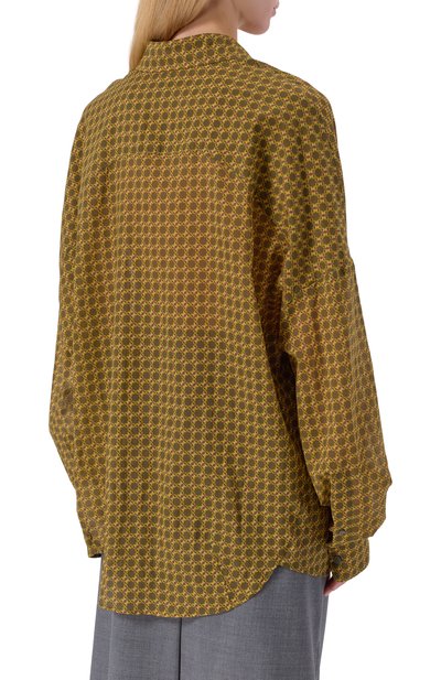 Хлопковая рубашка DRIES VAN NOTEN, арт. 010700-2109-205, фото 4