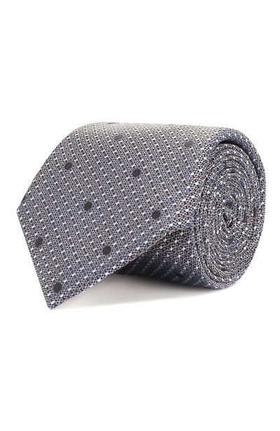 Мужской шелковый галстук CANALI, арт. 18/HJ02076