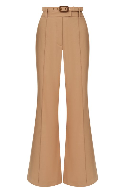 Шерстяные брюки Zimmermann 2987PF251 Бежевый 2987PF251