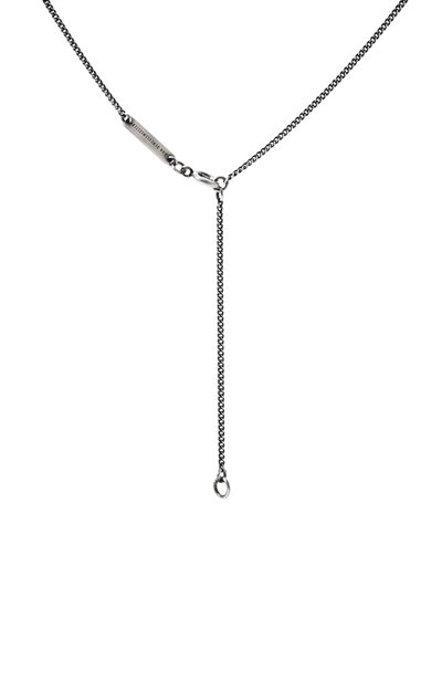 Колье ANN DEMEULEMEESTER серебряного цвета по цене 92300 руб., арт. B0014285/0T018, фото 4 Колье ANN DEMEULEMEESTER, арт. B0014285/0T018, фото 4