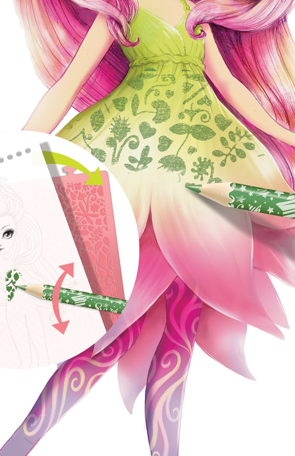 Набор для раскрашивания персиковый скетчбук petulia PAREMO, арт. 11103_NSDA, фото 2