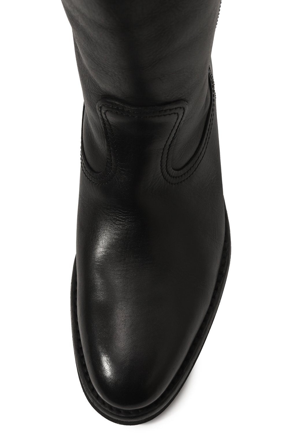 Кожаные полусапоги biker GOLDEN GOOSE DELUXE BRAND, арт. GWF00153.F, фото 6