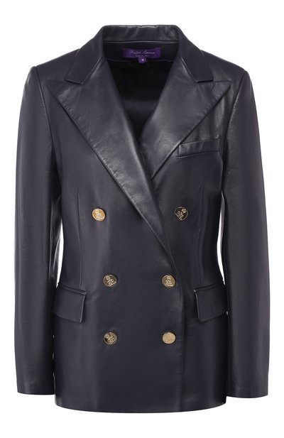 Женский кожаный жакет RALPH LAUREN, арт. 290740434