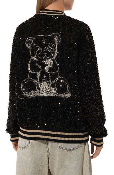 Бомбер с отделкой пайетками BARROW, арт. F4BWW0JK104, фото 4