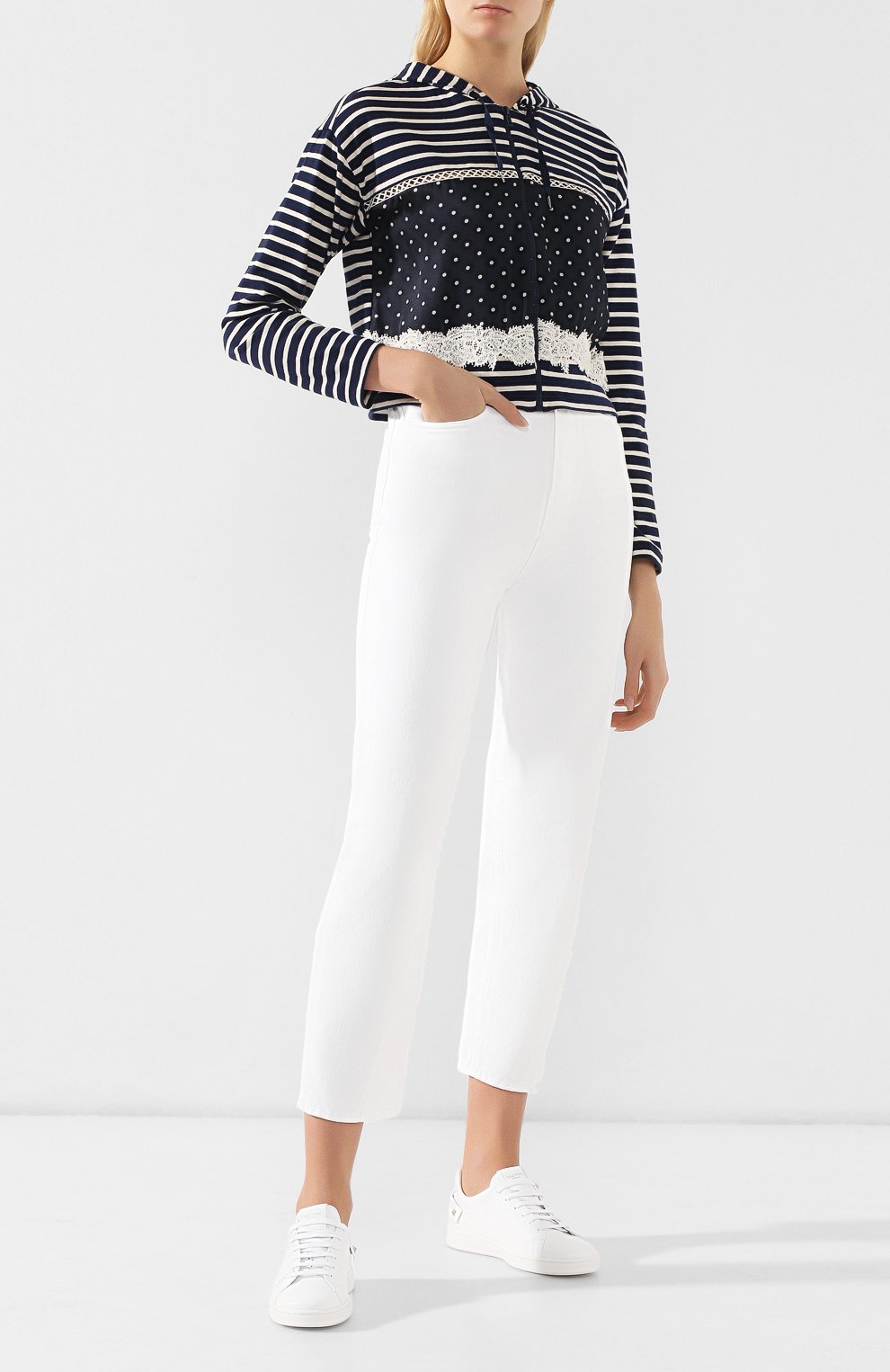 Хлопковый кардиган ERMANNO ERMANNO SCERVINO, арт. 44 T FL05 JRI, фото 2