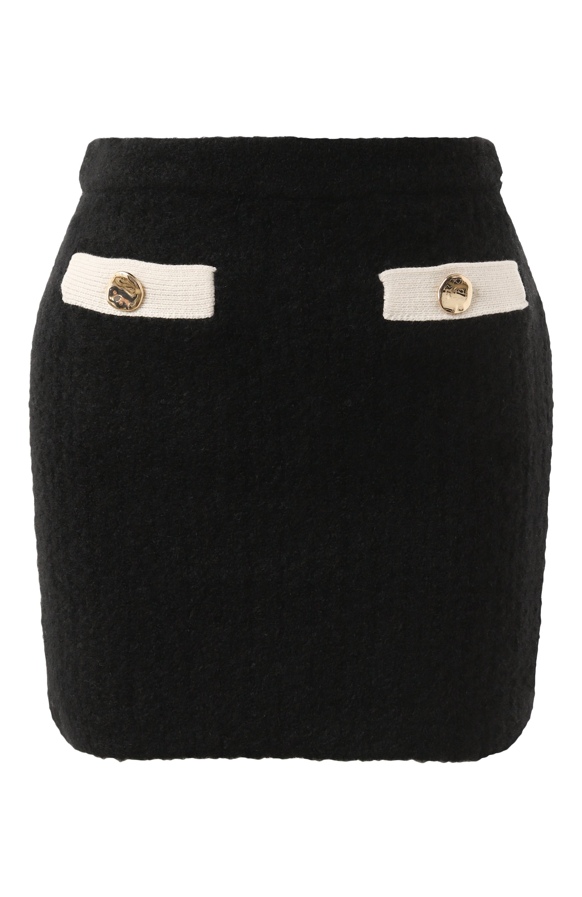 Шерстяная юбка SELF-PORTRAIT, арт. AW24-074SK-B, фото 1