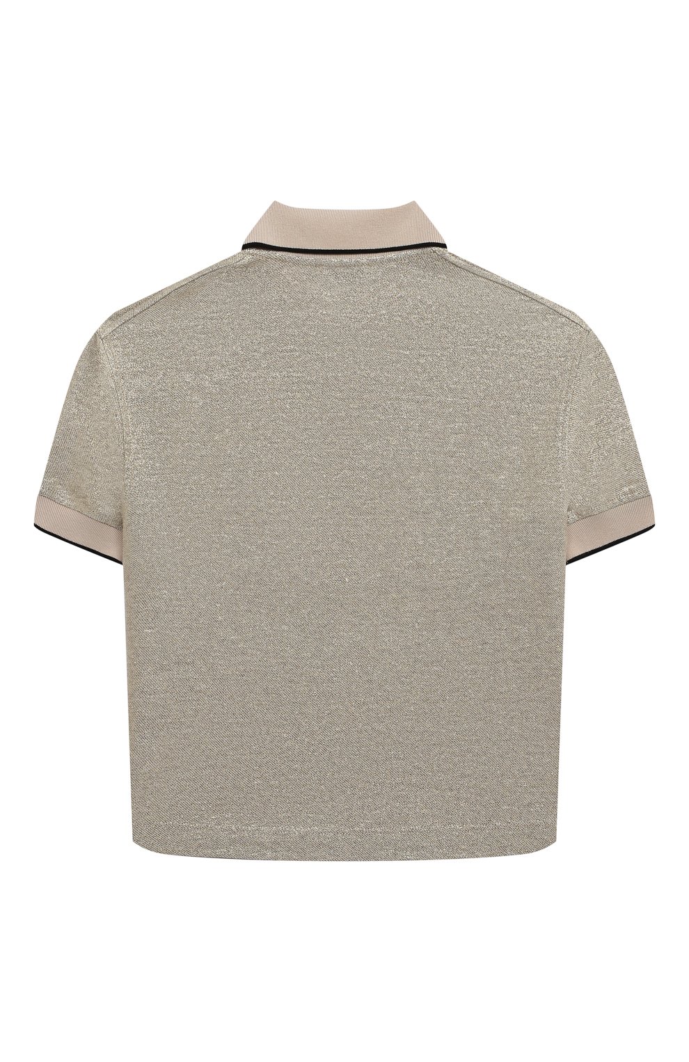 Поло изо льна и хлопка BRUNELLO CUCINELLI, арт. BL947T297B, фото 2