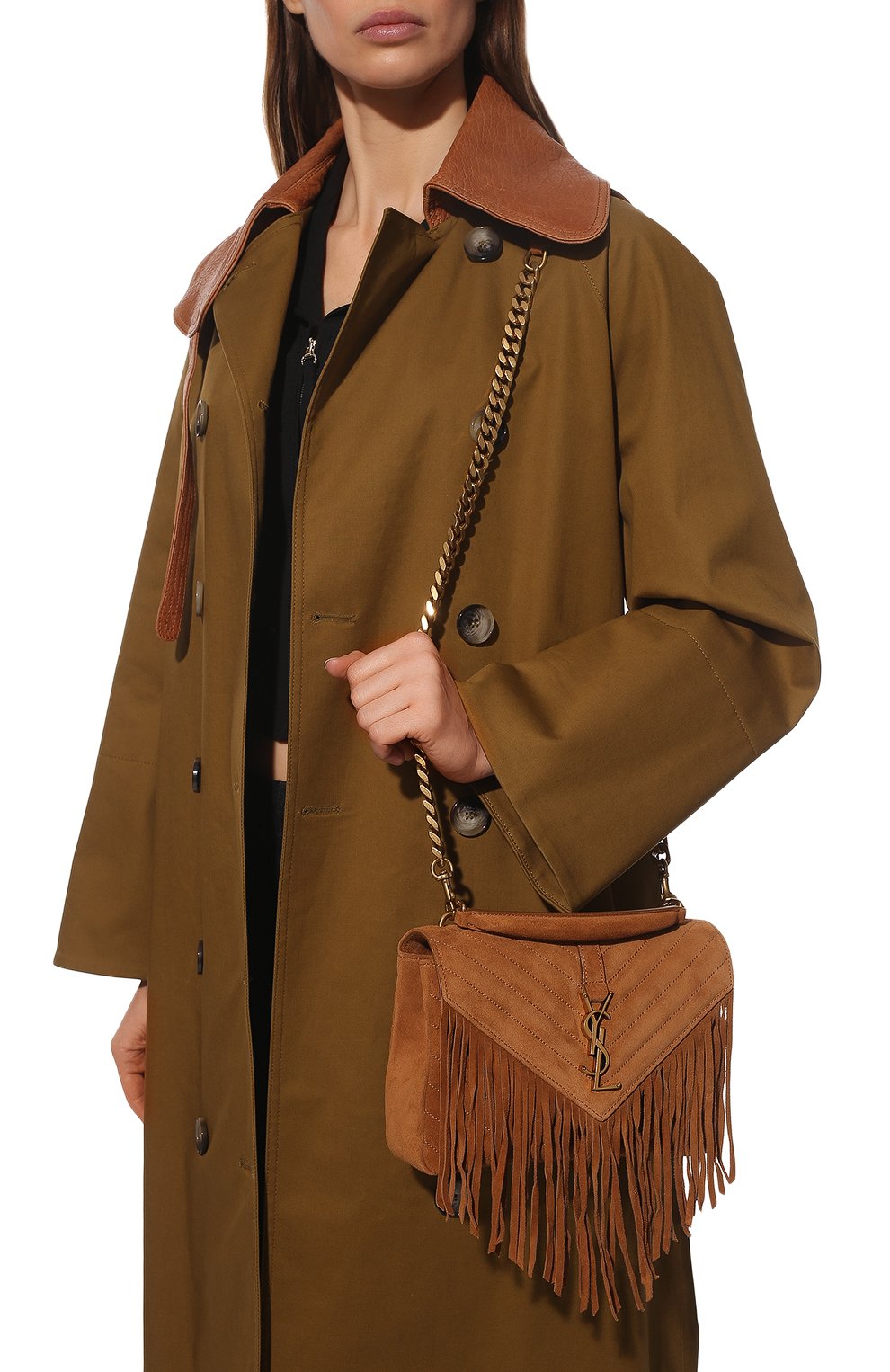 Сумка college medium SAINT LAURENT, арт. 531705/0U0K7, фото 6