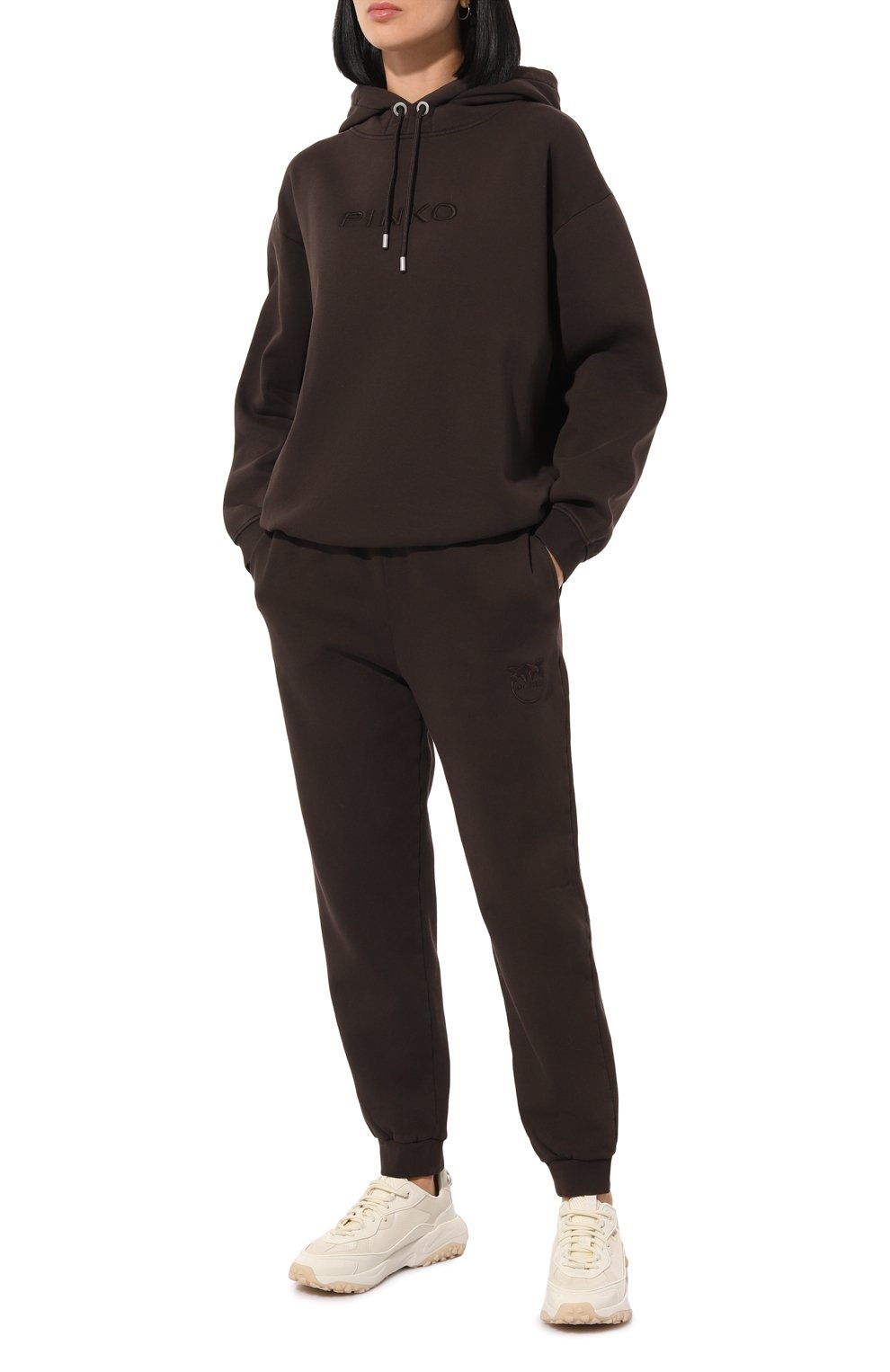 Хлопковое худи PINKO, арт. 101685/A21P, фото 2