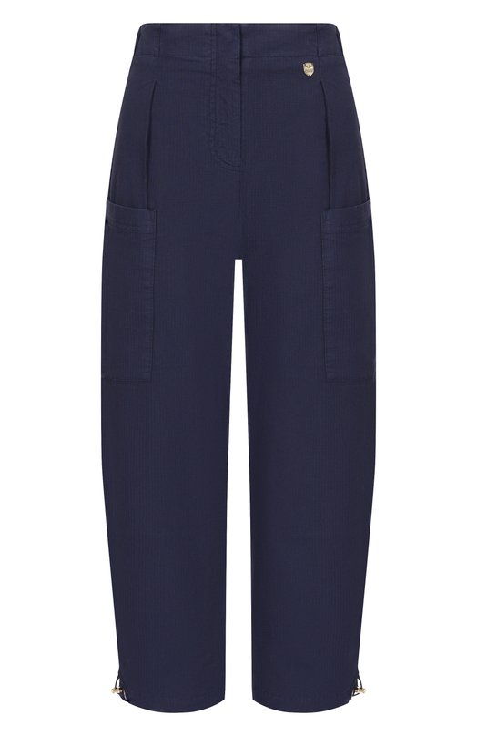 Хлопковые брюки-карго Aeronautica Militare PA1695DCT04280 Синий PA1695DCT04280