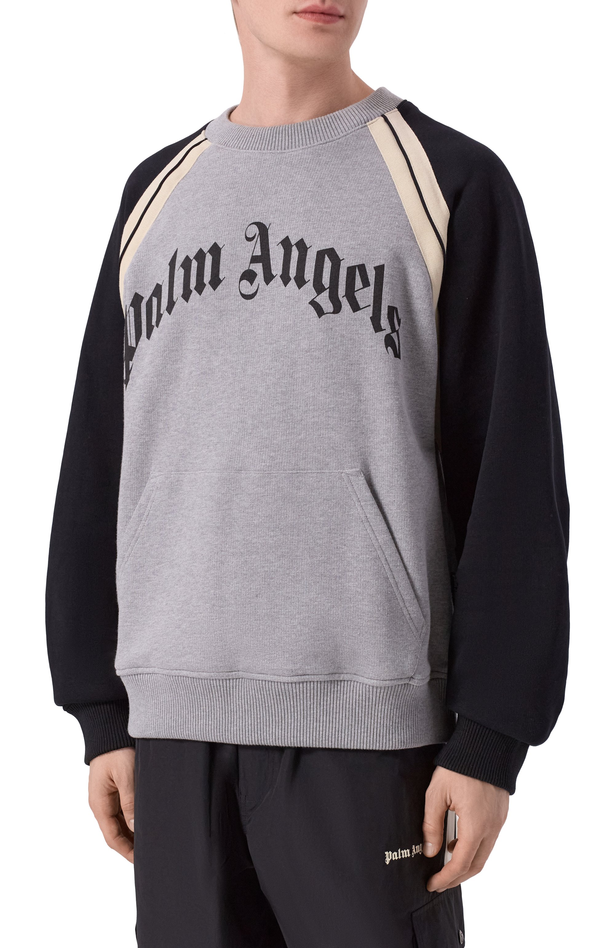 Хлопковый свитшот PALM ANGELS, арт. PMBA08LF25FLE001, фото 3