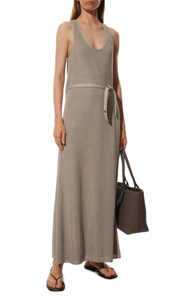 Платье с поясом LORO PIANA, арт. FAI5305, фото 2