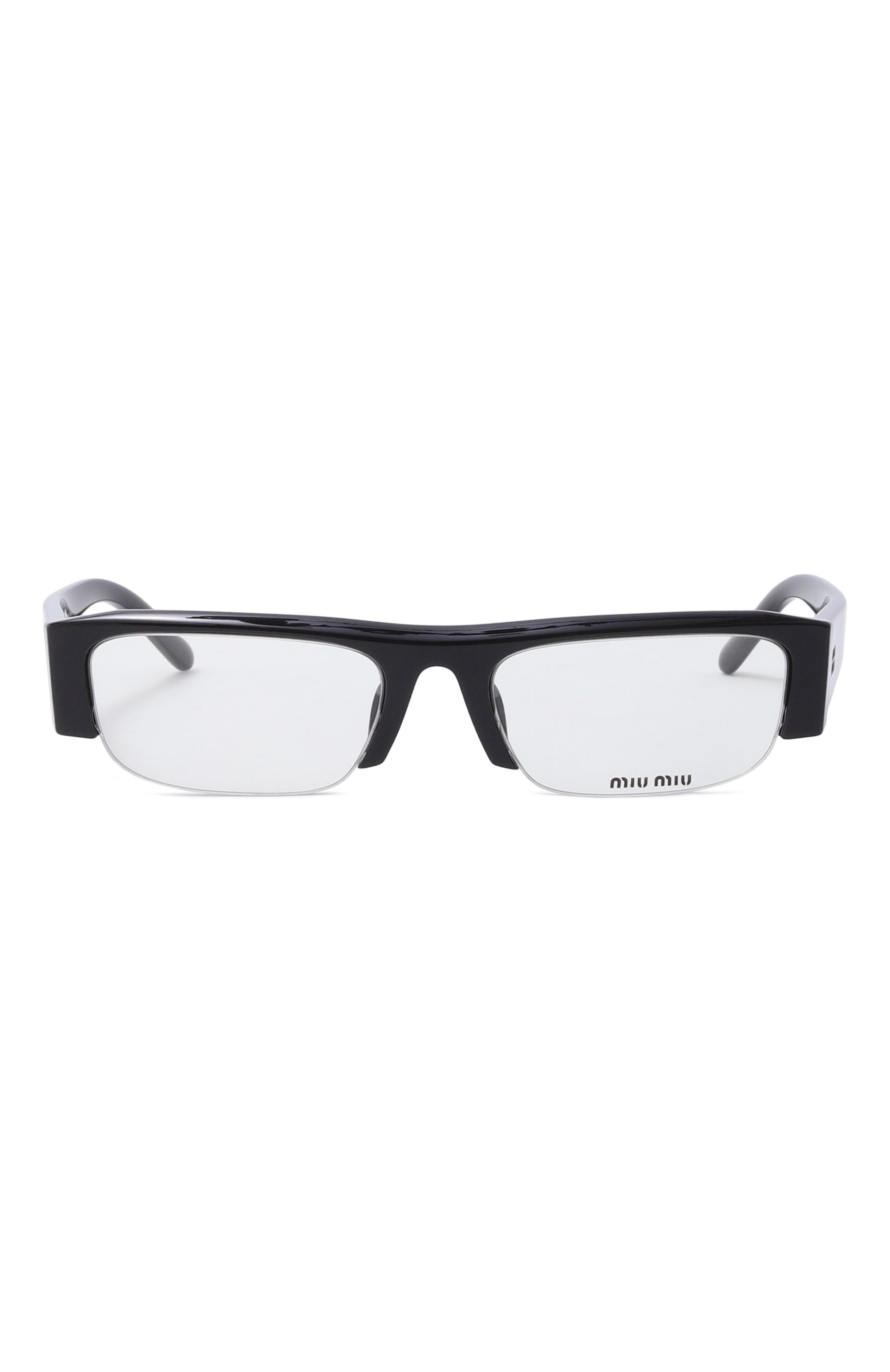 Солнцезащитные очки MIU MIU черного цвета по цене 56600 руб., арт. B07S-16K08N, фото 2 Солнцезащитные очки MIU MIU, арт. B07S-16K08N, фото 2