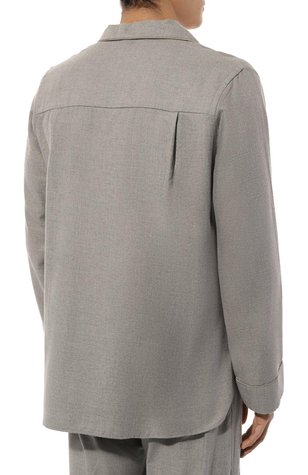 Пижама из хлопка и шерсти ZIMMERLI, арт. 4600-21001, фото 4