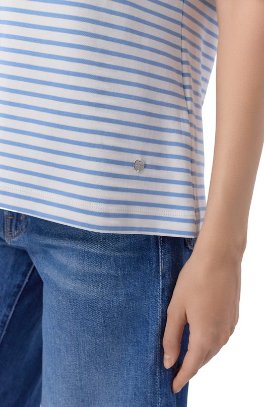 Хлопковая футболка Windsor 52 DT205 10015934 Голубой  52 DT205 10015934 Фото 5