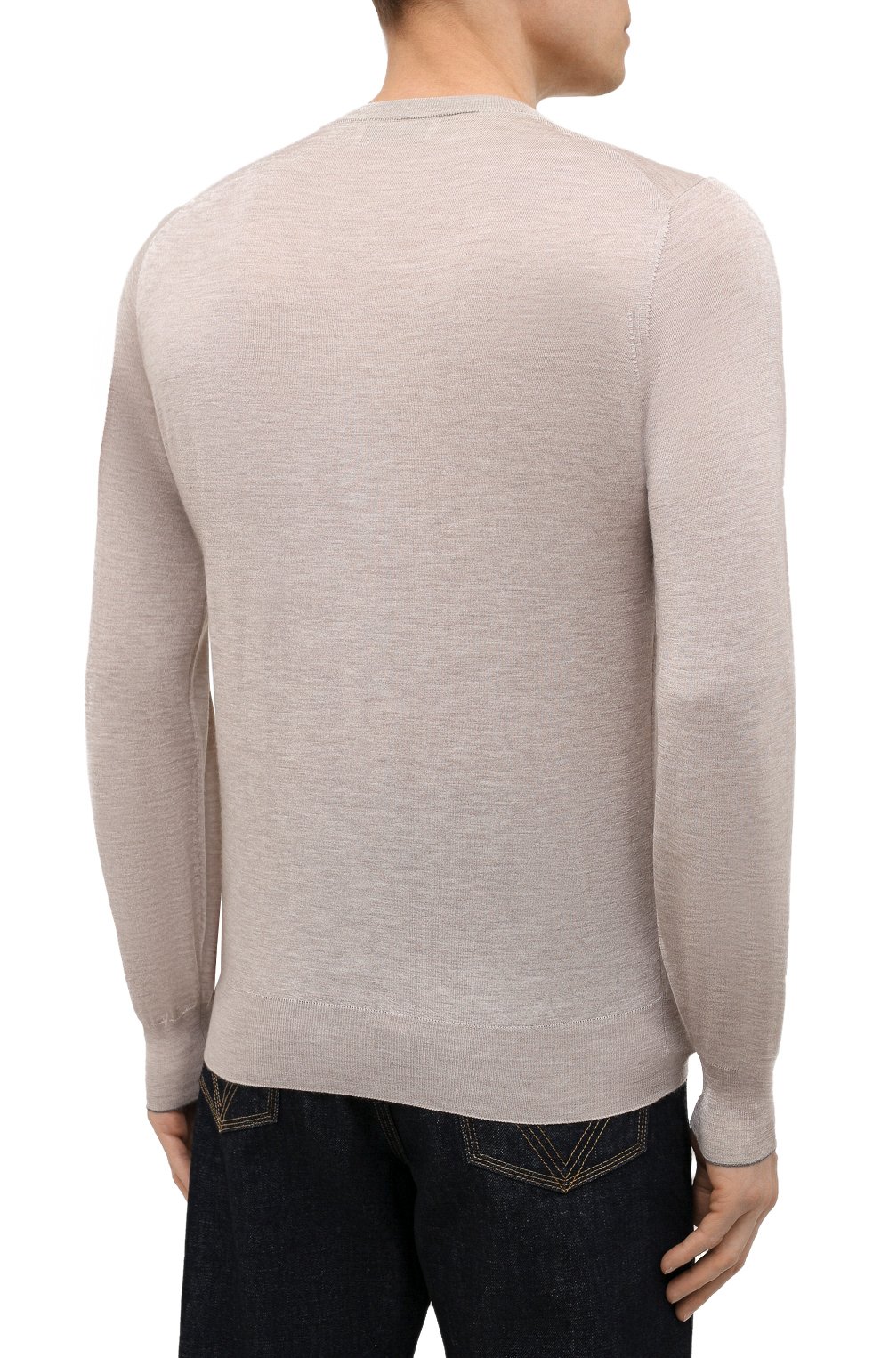 Джемпер из кашемира и шелка BRUNELLO CUCINELLI, арт. M2300100, фото 4