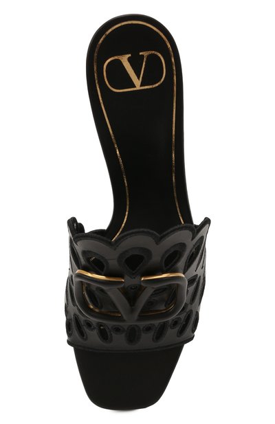 Кожаные мюли vlogo signature VALENTINO, арт. WW2S0CR9/DUK, фото 5