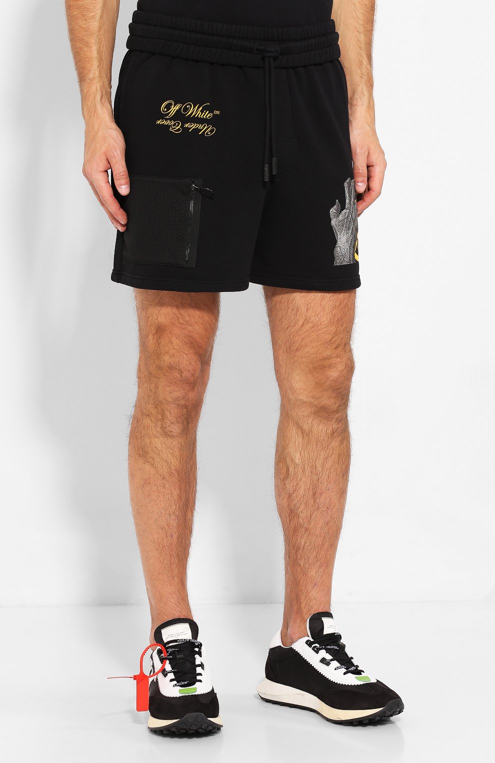 Хлопковые шорты off-white x undercover OFF-WHITE, арт. 0MCI009G190170111088, фото 3