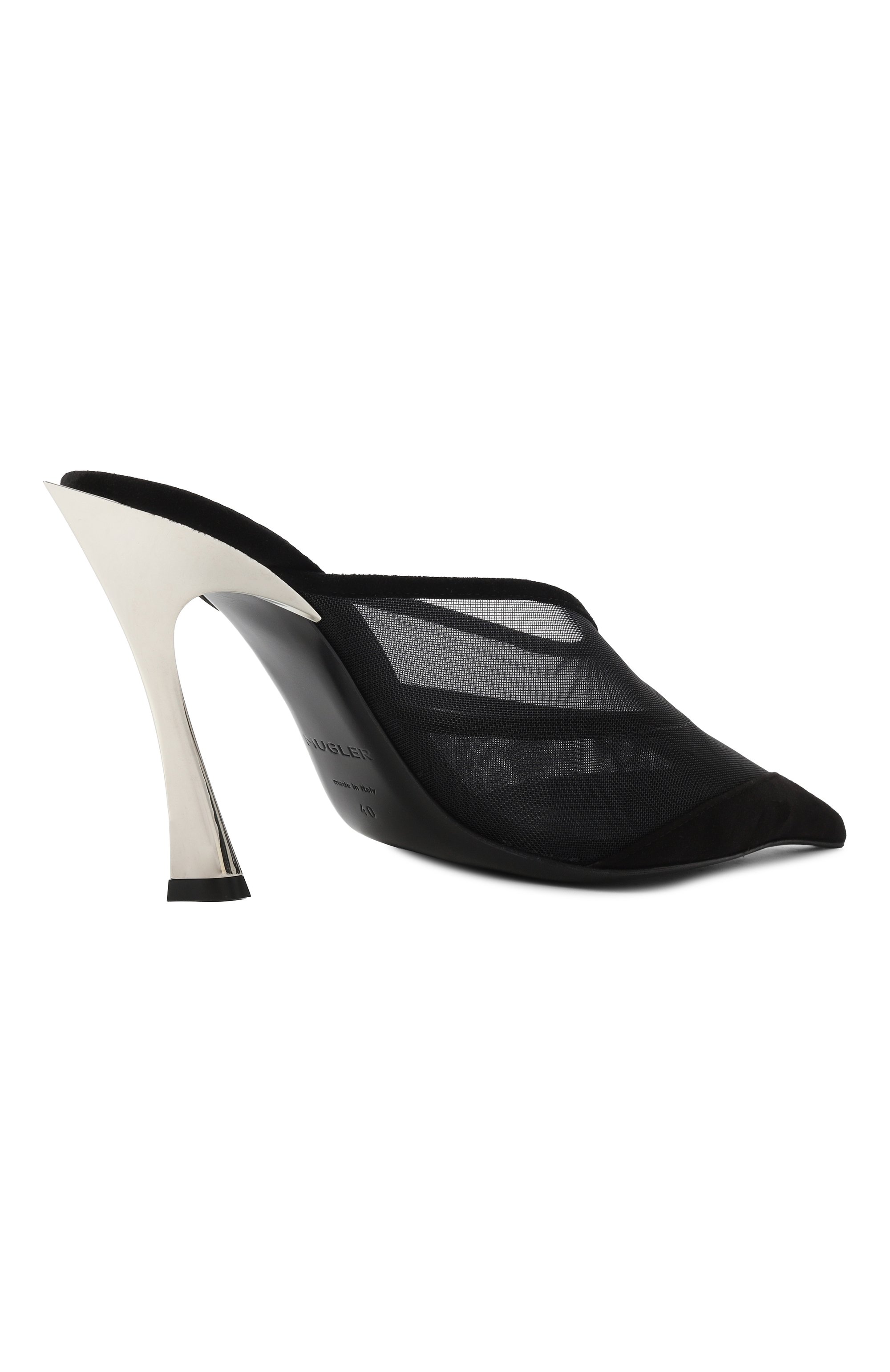 Текстильные мюли fang 95 MUGLER, арт. MUSS24SC010_CX001, фото 5