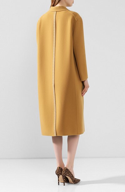 Шерстяное пальто FENDI, арт. FF8717 A5G0, фото 4