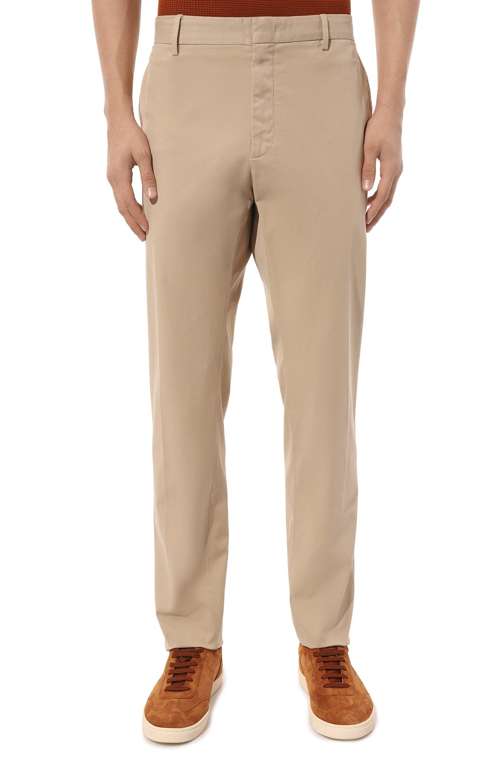 Хлопковые брюки ZEGNA, арт. UDI17A7/TR00, фото 3