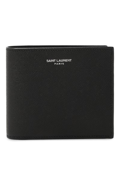 Мужской кожаное портмоне SAINT LAURENT, арт. 396307/BTY0N