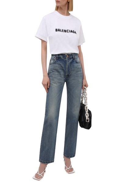 Хлопковая футболка BALENCIAGA, арт. 661705/TKVD5, фото 2