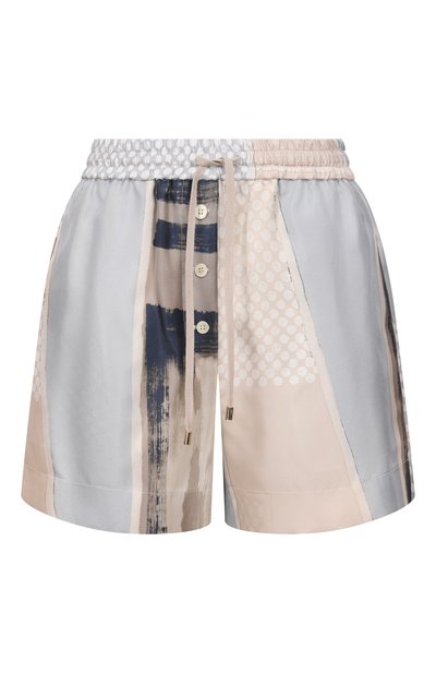 Женские шелковые шорты LORENA ANTONIAZZI, арт. E2553PA17A/4916