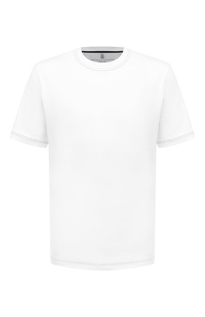 Хлопковая футболка BRUNELLO CUCINELLI, арт. ML8241336P, фото 1