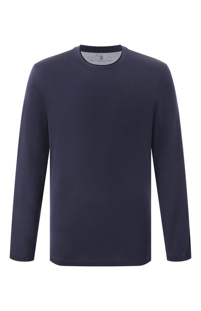 Мужская хлопковый лонгслив BRUNELLO CUCINELLI, арт. M0B137407