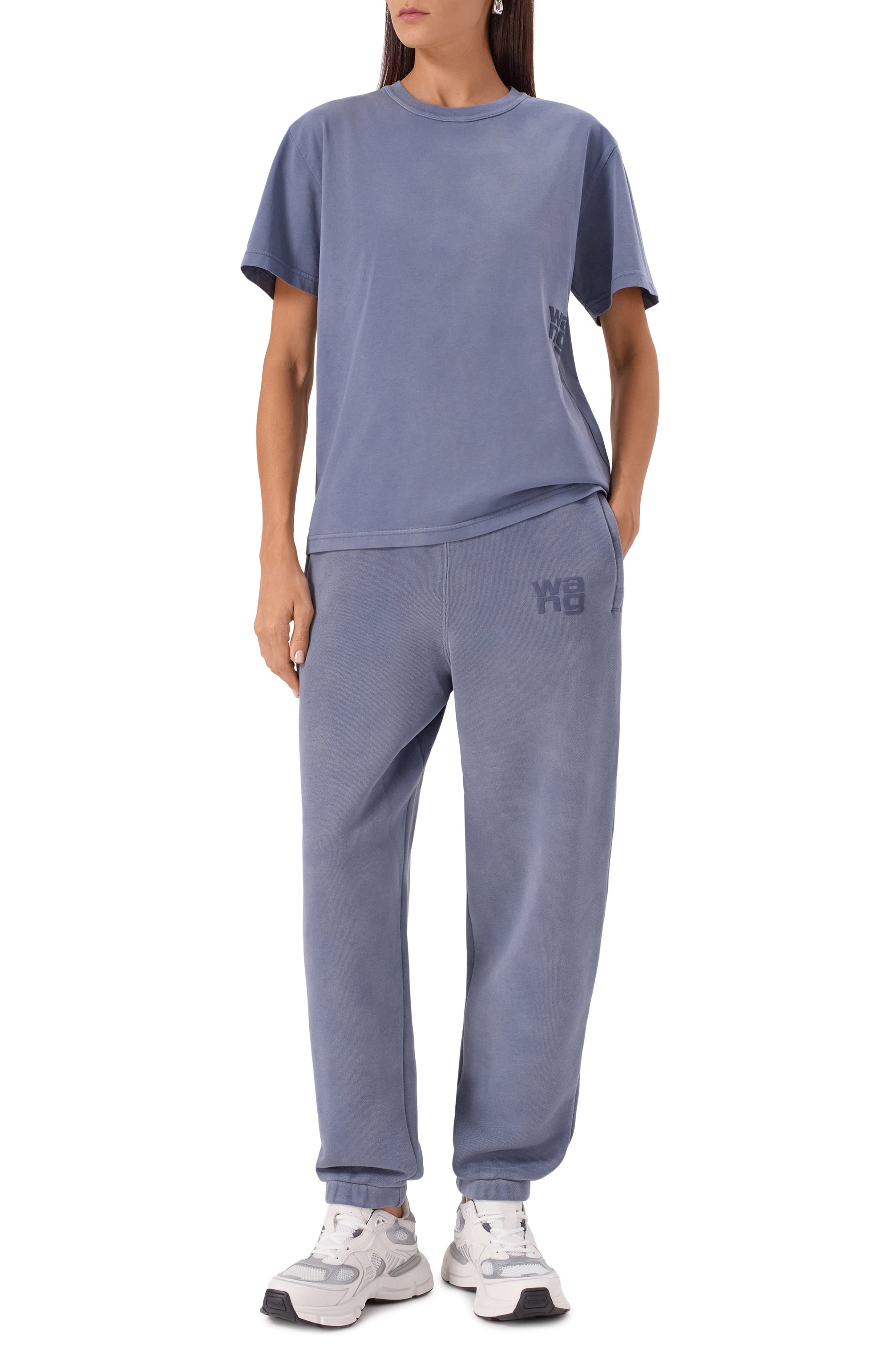 Хлопковая футболка ALEXANDERWANG.T, арт. 4CC3241520, фото 2