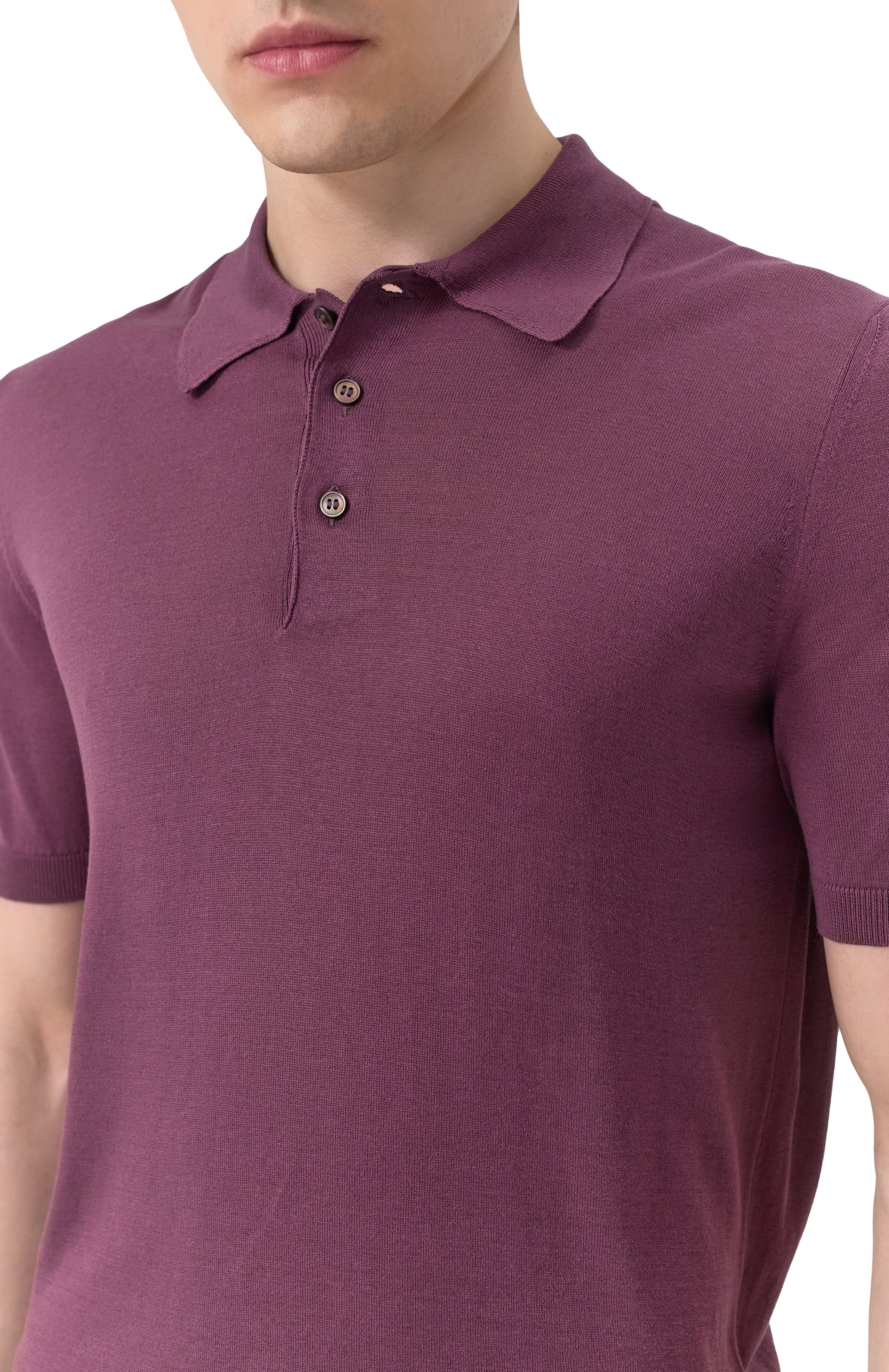 Шелковое поло GRAN SASSO, арт. 43110/23503, фото 5