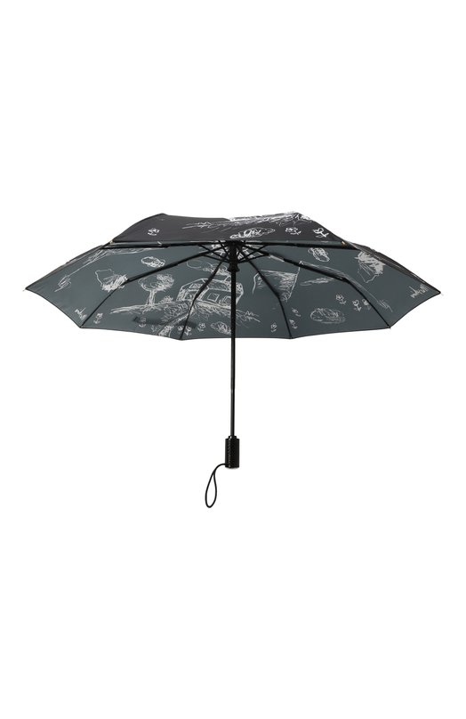 Складной зонт Moschino 8979-0PENCL0SEA Чёрно-белый  8979-0PENCL0SEA Фото 3